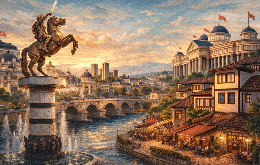 Makedonya, Kosova, Arnavutluk <br> Doğa, Tarih ve Dostluk