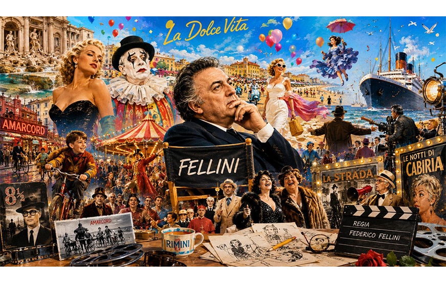 Hayatın Kendisine Yer Veren Yönetmen: Federico Fellini